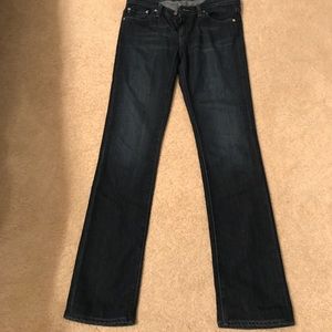 AG slim bootcut jeans